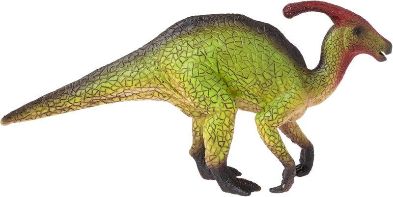 Mojo Parasaurolophus Green Dinosaur Figurine - Image 3